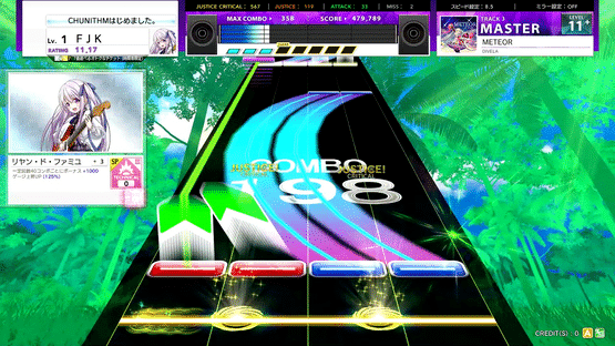 Chunithm Crystal Screenshot