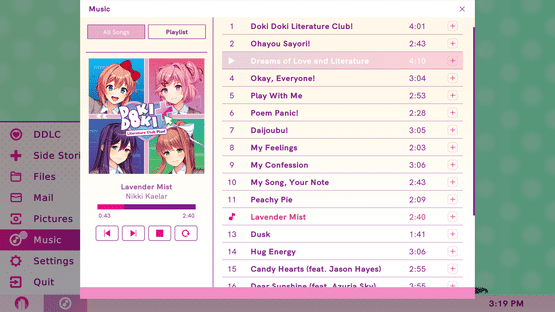 Doki Doki Literature Club Plus! Screenshot