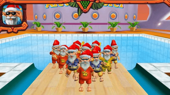 Elf Bowling: Hawaiian Vacation Screenshot