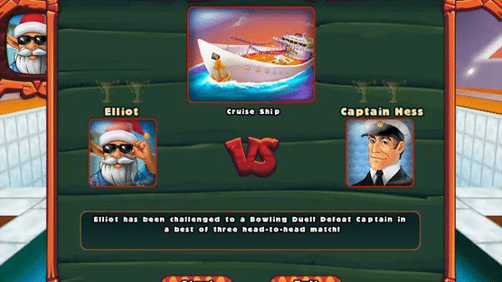 Elf Bowling: Hawaiian Vacation Screenshot