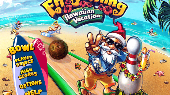 Elf Bowling: Hawaiian Vacation Screenshot