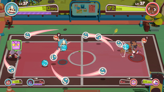 Dodgeball Academia Screenshot