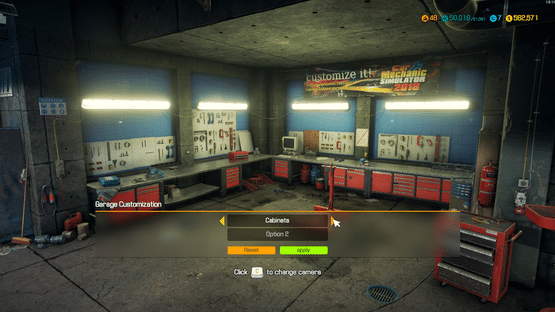 Car Mechanic Simulator 2018: Garage Customization Screenshot