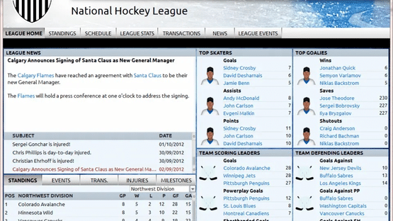 Franchise Hockey Manager 2013 Screenshot