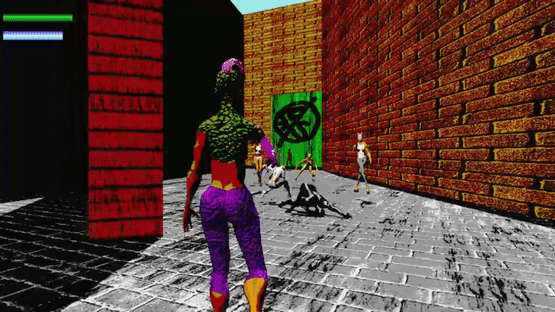 Lizard Lady vs the Cats Screenshot