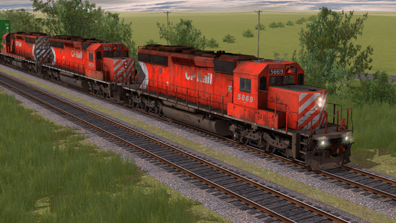 Trainz Railroad Simulator 2019: CP SD40-2 #5865-5879 Multimark Screenshot