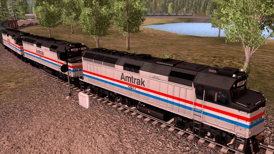 Trainz Railroad Simulator 2019: Amtrak F40PH 2 pack Screenshot