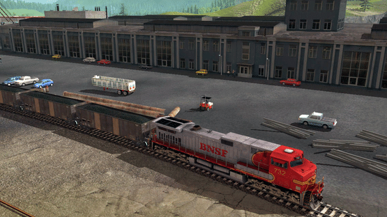 Trainz Railroad Simulator 2019: BNSF GE Dash-9 44CW Warbonnet Screenshot