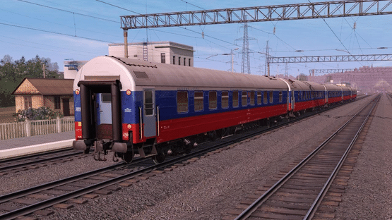 Trainz Railroad Simulator 2019: RZD-UZ-RIC Wagons Praha Screenshot