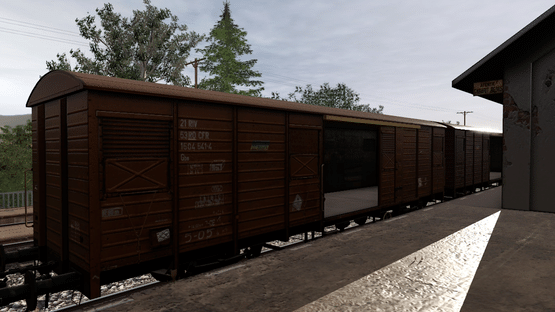 Trainz Railroad Simulator 2019: CFR Marfa Gbs/Gbgs Freight Car Pack Screenshot