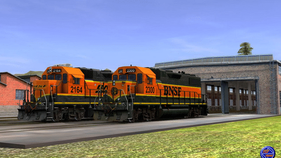 Trainz Railroad Simulator 2019: BNSF GP38-2 Pumpkins Screenshot