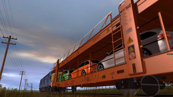 Trainz Railroad Simulator 2019: Laaers Car Transporter Screenshot