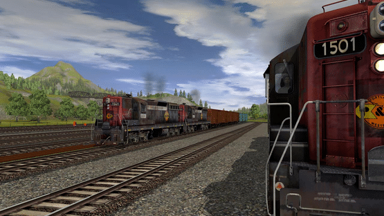 Trainz Railroad Simulator 2019: Willamette & Pacific SD7 #1501 Screenshot