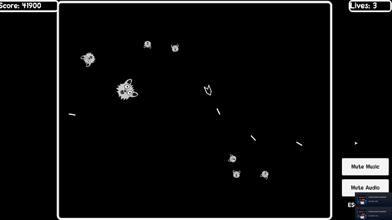 Endless Furry Asteroids Screenshot