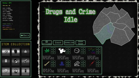 Drugs and Crime Idle cover