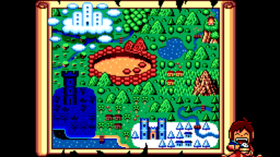 Alex Kidd 3: Curse in Miracle World Screenshot