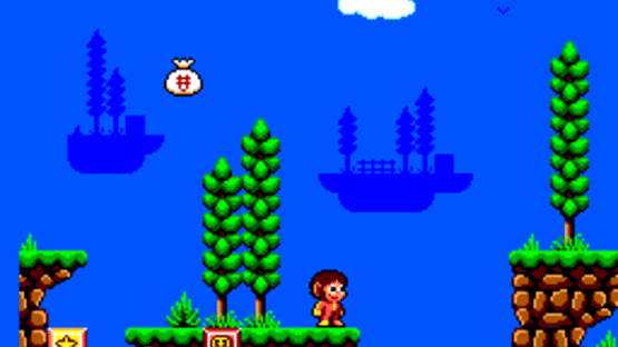 Alex Kidd 3: Curse in Miracle World Screenshot