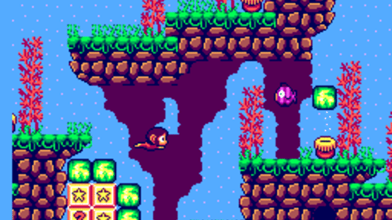 Alex Kidd 3: Curse in Miracle World Screenshot