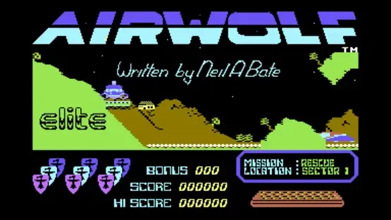 Airwolf gameplay screenshot 1