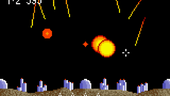 Super Asteroids & Missile Command Screenshot