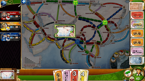 Ticket to Ride: Legendary Asia Screenshot