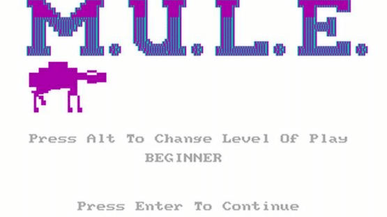 M.U.L.E. Screenshot