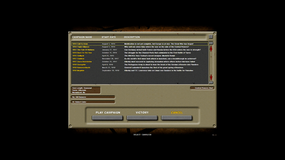 Strategic Command Classic: WWI Screenshot