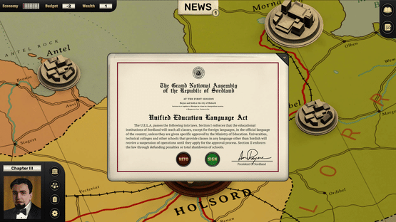 Suzerain: Presidential Edition Screenshot