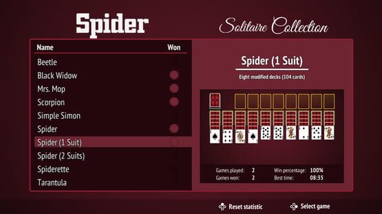 Spider Solitaire Collection cover