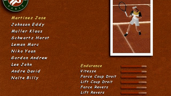 Roland Garros 1997 Screenshot