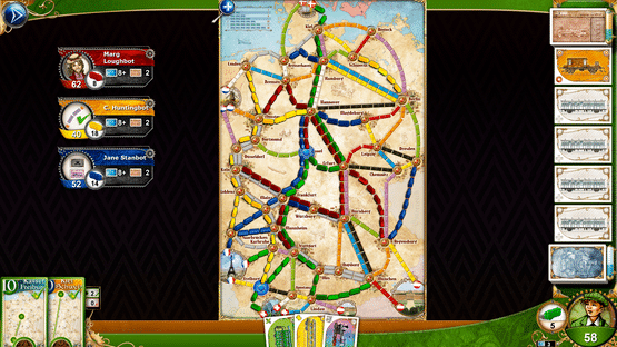 Ticket to Ride: Germany Screenshot