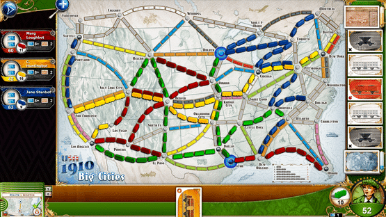 Ticket to Ride: USA 1910 Screenshot