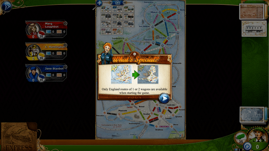 Ticket to Ride: United Kingdom Screenshot