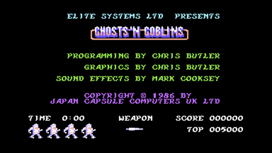 Ghosts 'n Goblins Screenshot