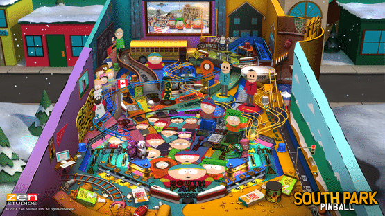 Zen Pinball 2: South Park - Super-Sweet Pinball Screenshot