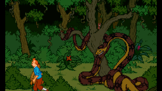 The Adventures of Tintin: Prisoners of the Sun Screenshot