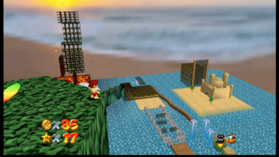 Mario's Vacation Course 64 Screenshot