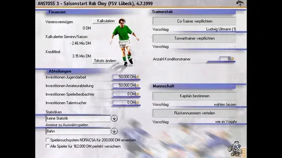 Anstoss 3 screenshot 5