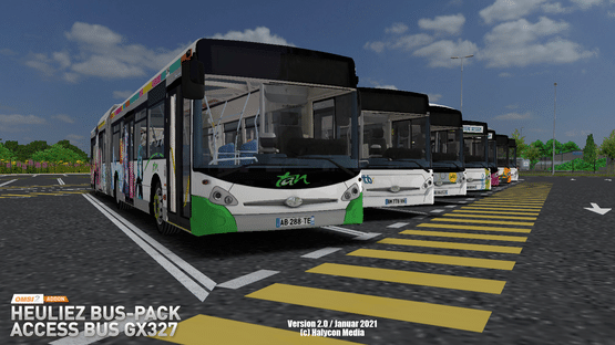 OMSI 2: Heuliez Bus-Pack Access Bus GX327 Screenshot