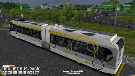 OMSI 2: Heuliez Bus-Pack Access Bus GX327 Screenshot