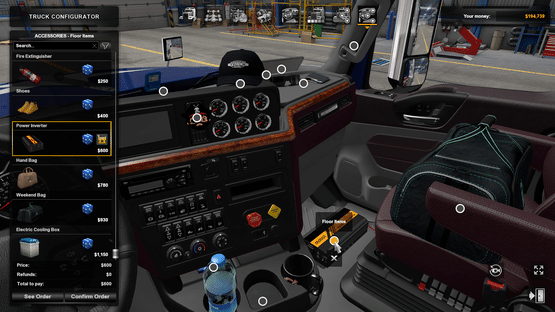 American Truck Simulator: Cabin Accessories Screenshot