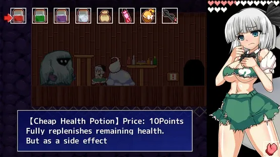 Youmu Konpaku & Dungeon of Lewd Creatures screenshot 7