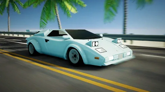 Synthalgia: Retro Arcade Racing screenshot 1