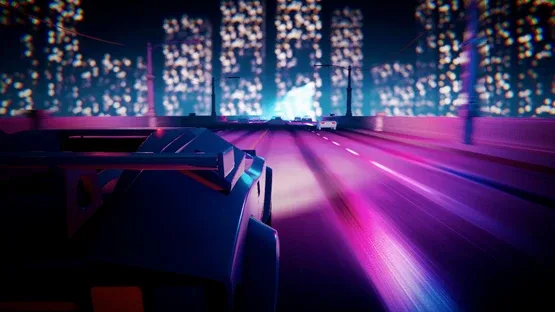 Synthalgia: Retro Arcade Racing screenshot 3