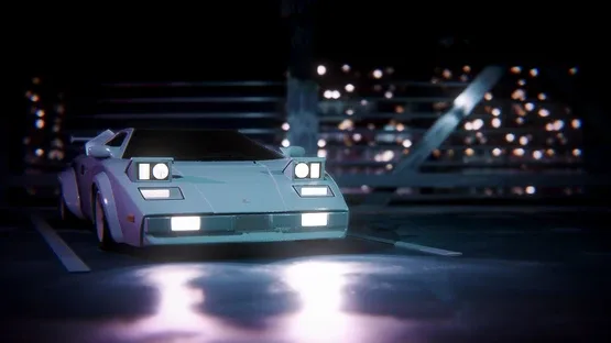 Synthalgia: Retro Arcade Racing screenshot 4