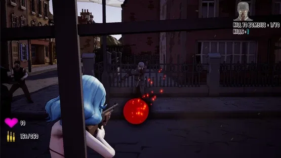 Inglorious Waifu VS Nazi Zombies screenshot 5