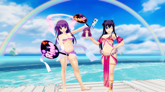 Senran Kagura: Peach Beach Splash - Valkyrie Drive Bhikkhuni Collaboration Pack Screenshot