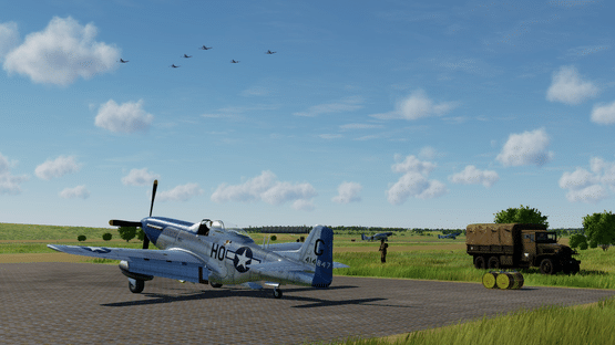 DCS World: P-51D Mustang Blue Nosed Bastards of Bodney Campaign Screenshot