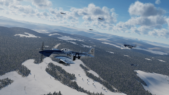 DCS World: P-51D Mustang Blue Nosed Bastards of Bodney Campaign Screenshot