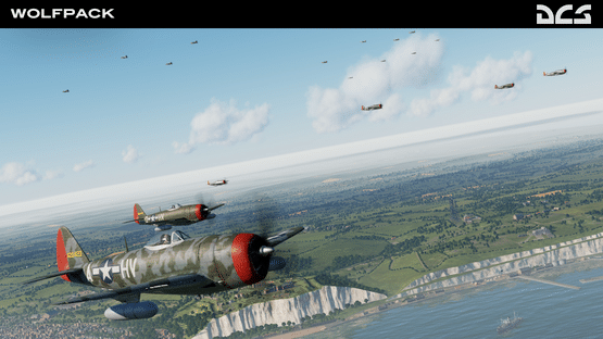 DCS World: P-47D Thunderbolt Wolfpack Campaign Screenshot